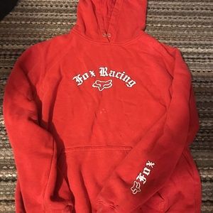 Discontinued fox racing hoodie